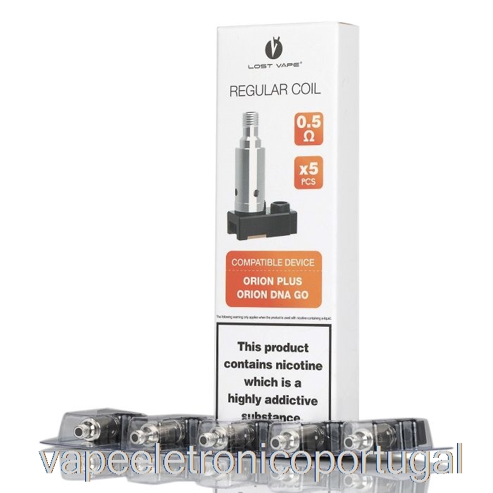 Vape Eletrônico Perdido Vape Orion Plus Bobinas De Reposição 0,5ohm Bobinas Occ Regulares